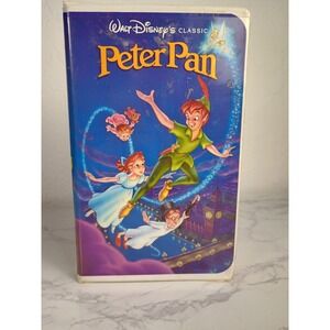 Walt Disney's‎ Classic Peter Pan - Black Diamond Edition (clamshell VHS, 1990)